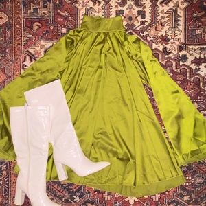 70s/60s Style Bell Sleeve Dress